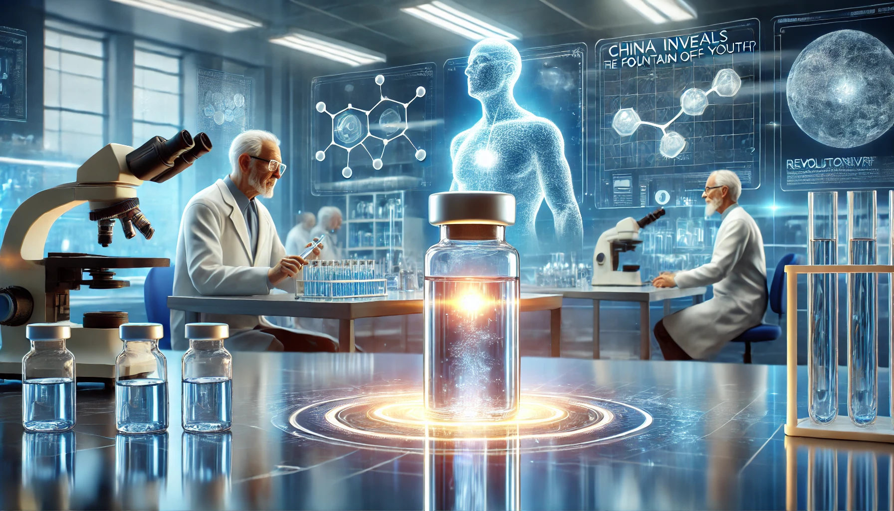 China Unveils Revolutionary Anti-Aging Drug: The Fountain of Youth?